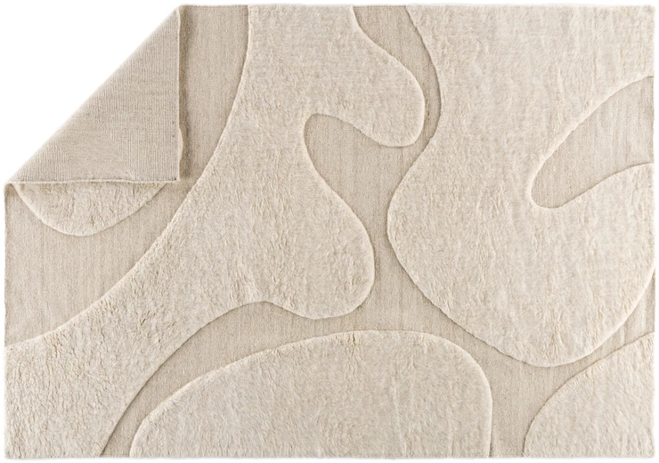 Venture Design Kilimas, Boone vilna ir medvilnė, 290x200 cm, Bežis