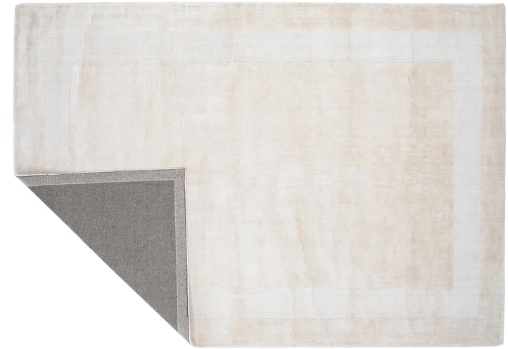 Venture Design Kilimas, Boston Viskoze, 230x160 cm, Balta