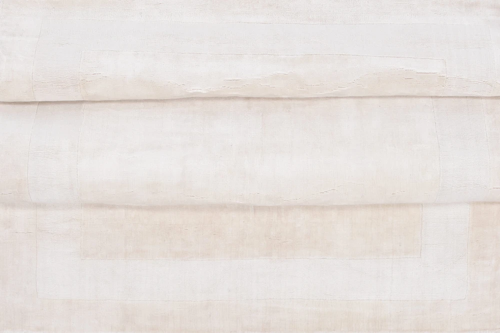 Venture Design Kilimas, Boston Viskoze, 230x160 cm, Balta
