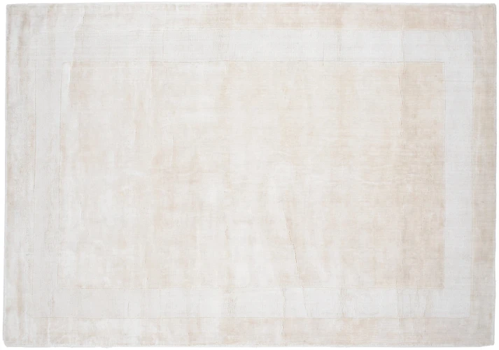 Venture Design Kilimas, Boston Viskoze, 230x160 cm, Balta