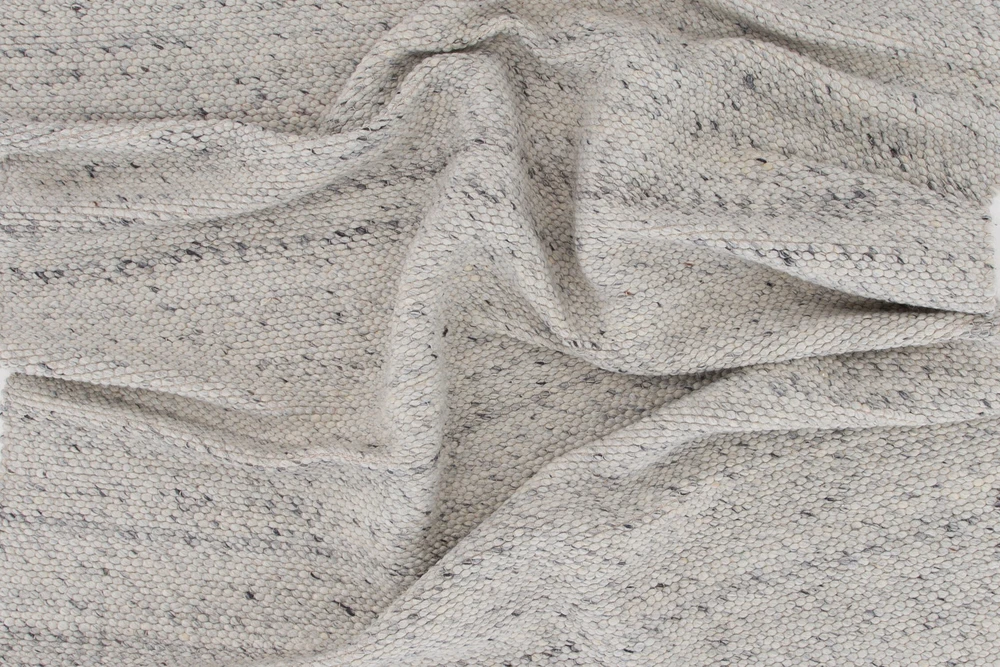 Venture Design Kilimas, Ganga vilna, 201x303 cm, Balta