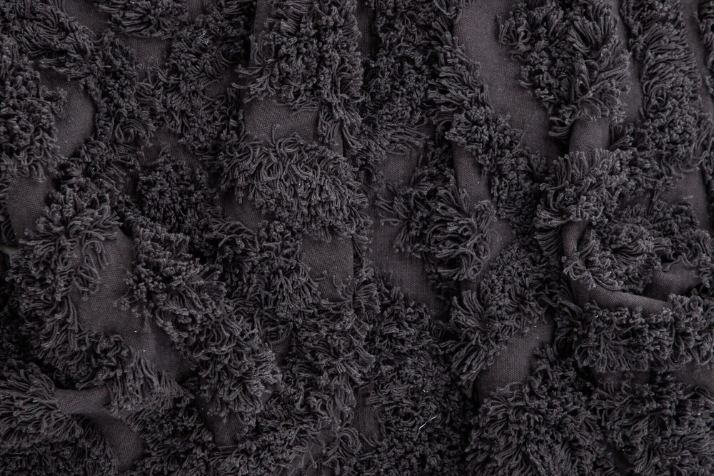 Venture Design Kilimas, Hilma medvilnės, 200x70 cm, Tamsiai pilkas