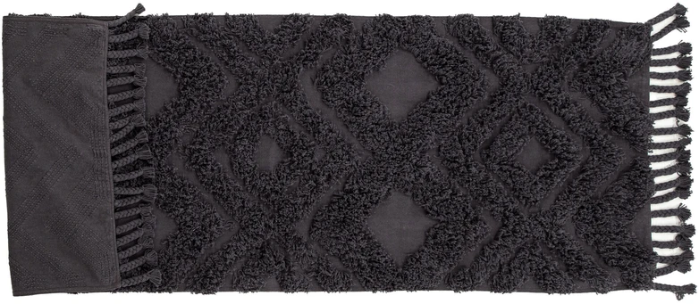 Venture Design Kilimas, Hilma medvilnės, 200x70 cm, Tamsiai pilkas