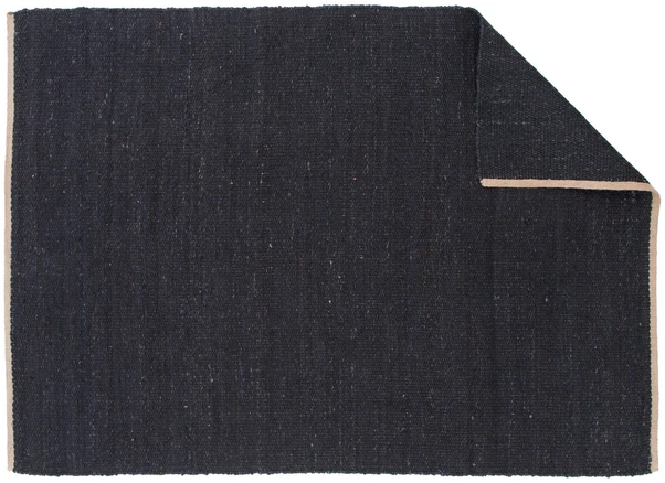 Venture Design Kilimas, Kali Jute, 170x240 cm, Juodas
