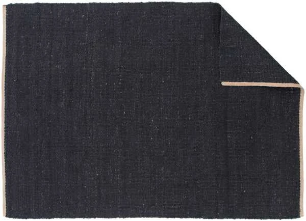 Venture Design Kilimas, Kali Jute, 170x240 cm, Juodas