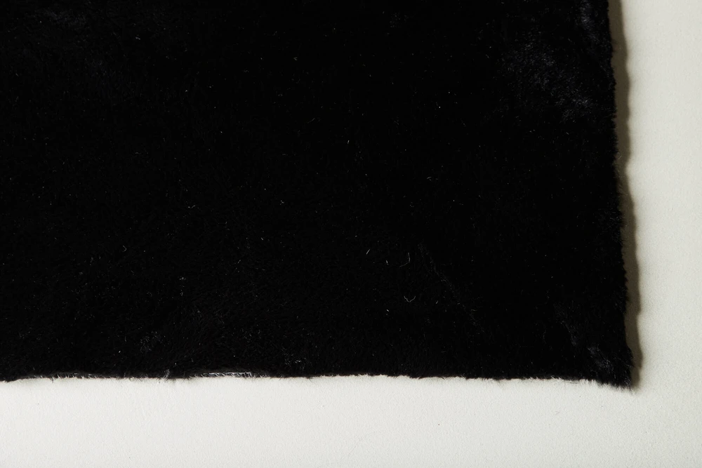 Venture Design Kilimas Mat, Nina, poliesteris, 300x200 cm, juodas