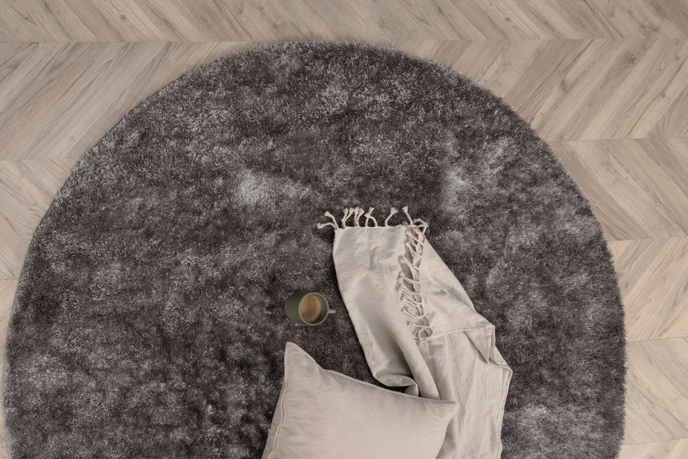 Venture Design Kilimas, Mattis poliesteris, ø200 cm, Pilka