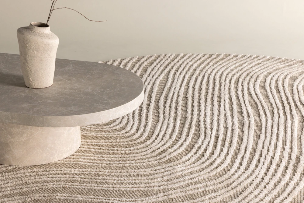Venture Design Kilimas, Melle, 200x200 cm, Bežinis