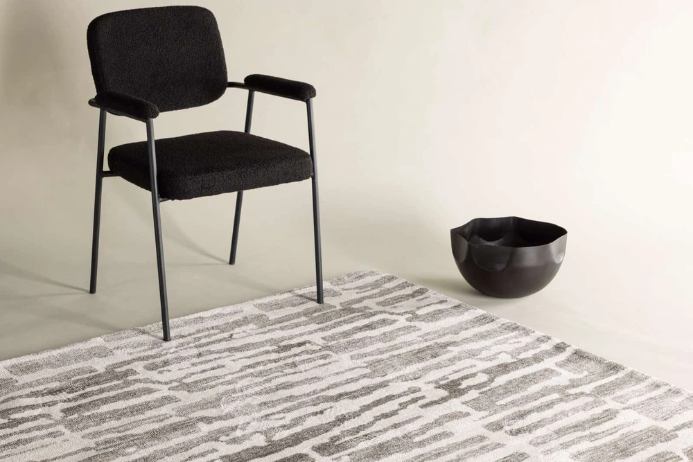 Venture Design Kilimas, Milos mikropoliesteris, 230x160 cm, Pilka