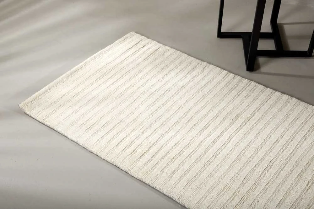 Venture Design Kilimas, Milton, 200x70 cm, Balta