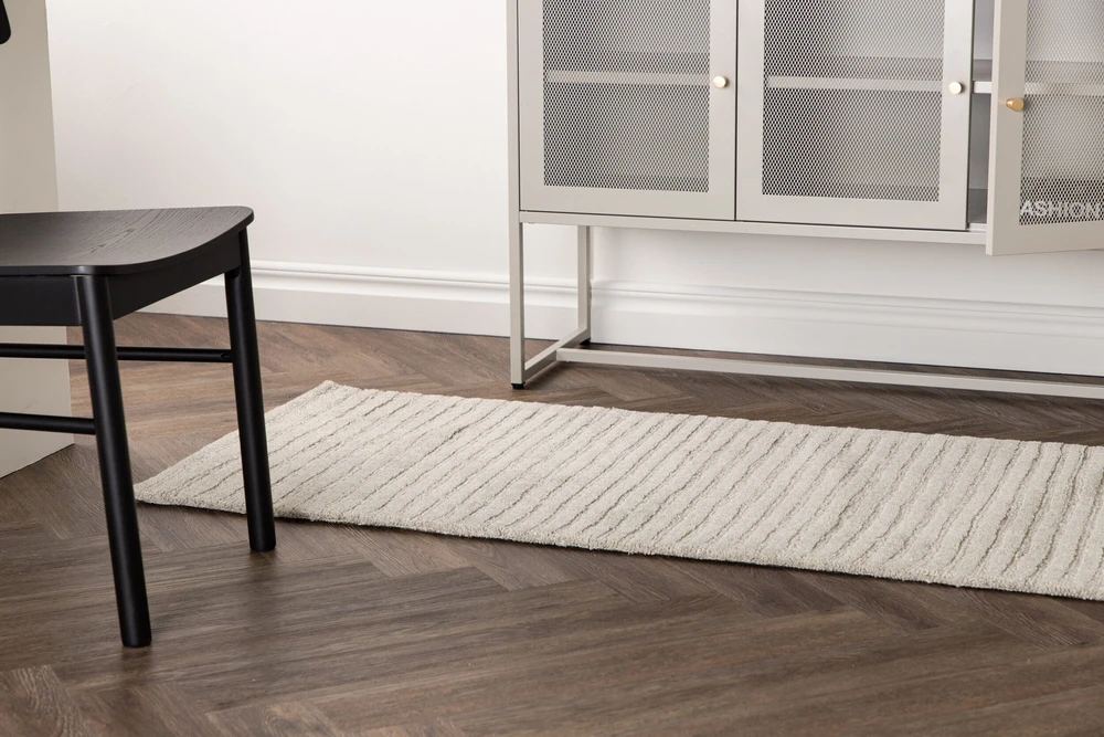 Venture Design Kilimas, Milton, 200x70 cm, Šviesiai pilka