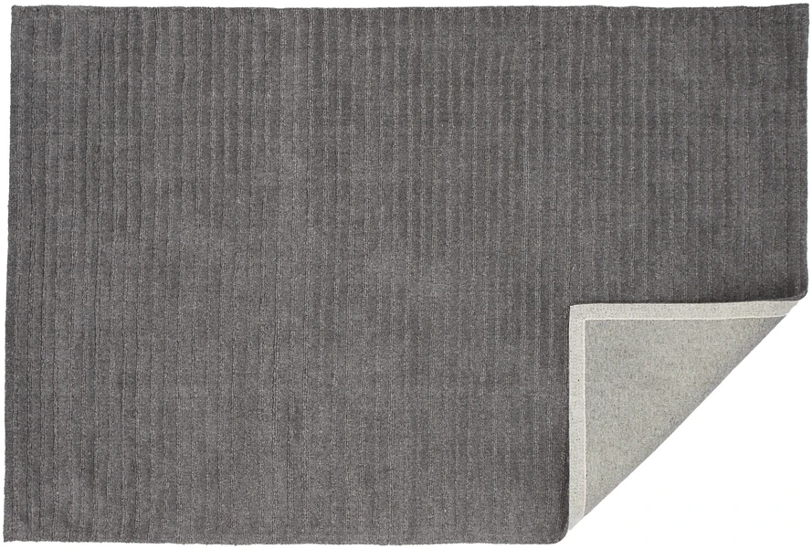 Venture Design Kilimas, Milton Vilna/Poliesteris/Medvilnė, 230x160 cm, Tamsiai pilkas