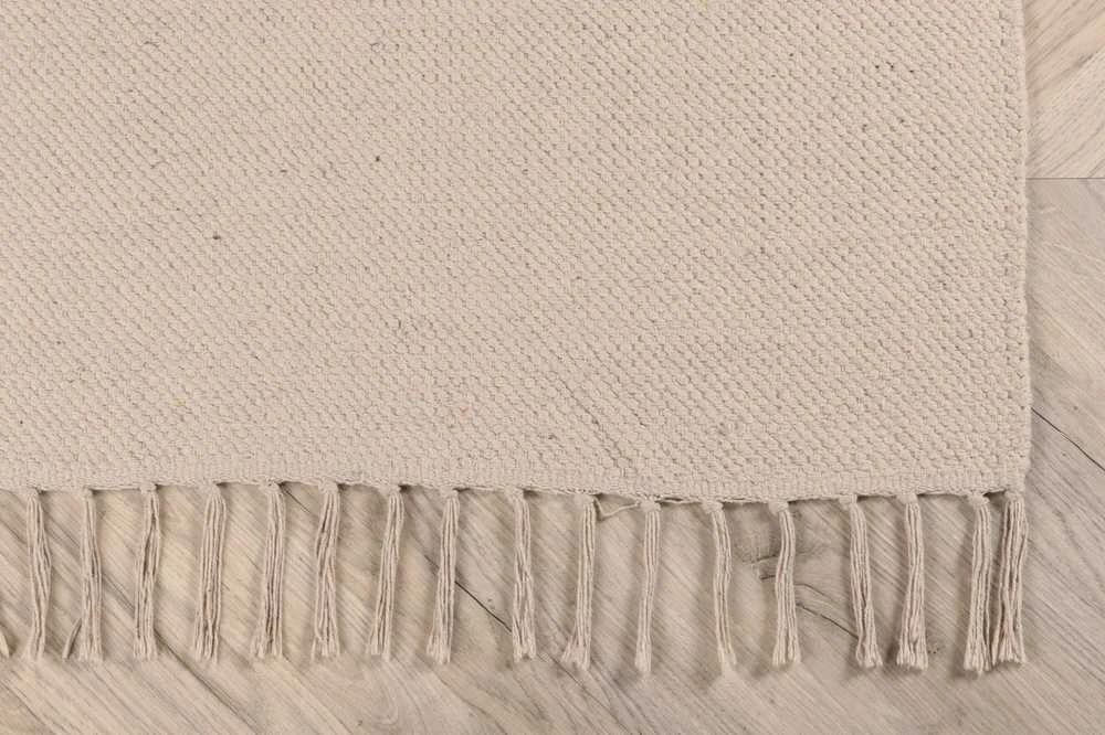 Venture Design Kilimas, Panipato medvilnės mišinys, 170x240 cm, Bežis