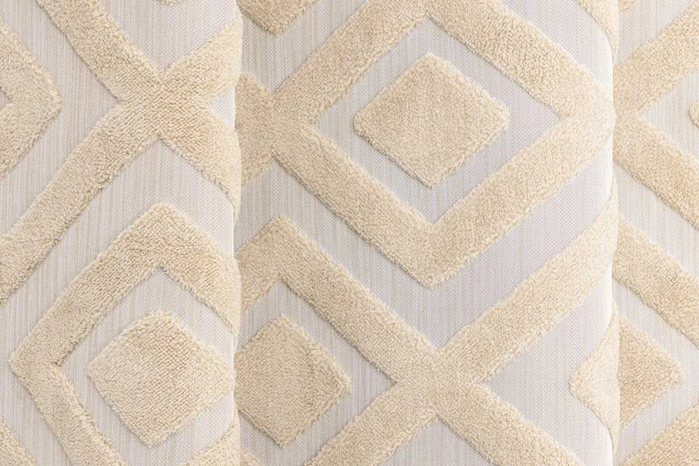 Venture Design Kilimas, Pia poliesterio šaginis, 290x200 cm, Bežinis