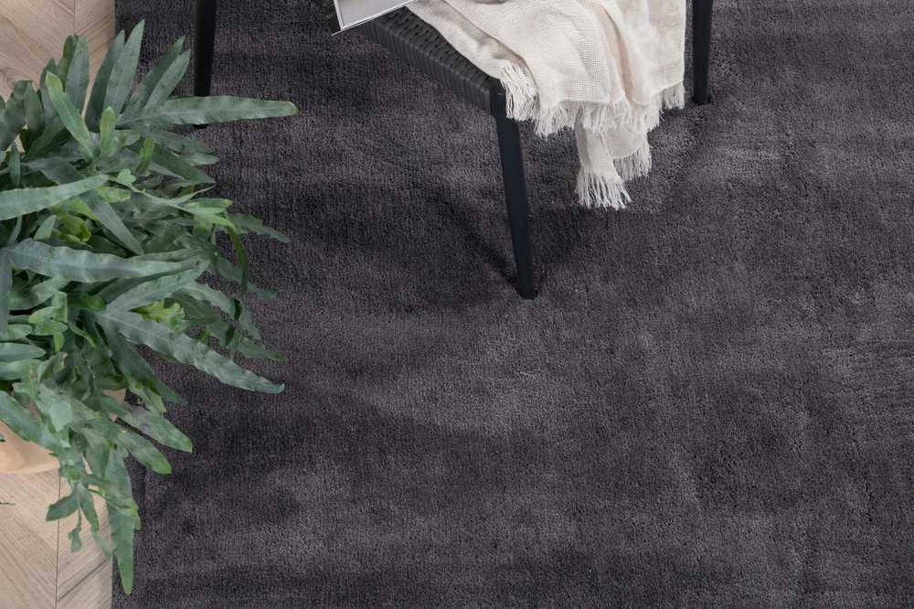 Venture Design Kilimas, Undra Viskoze, 200x300 cm, Tamsiai pilka