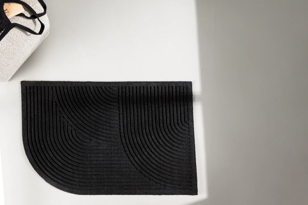 Venture Design Kilimas, Valentino, 60x90 cm, Juodas