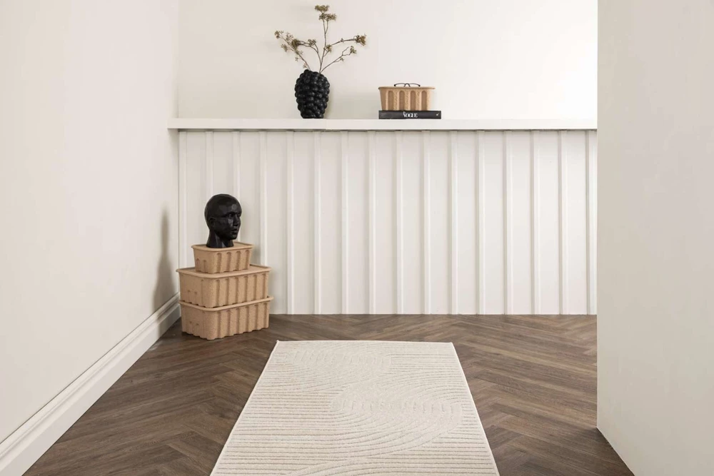 Venture Design Kilimas, Vince Solar, 200x80 cm, Balta