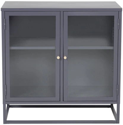 Venture Design Knygų dėklas, Bakal, 85x40x85 cm, Pilka