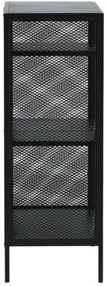 Venture Design Knygų lentyna, Misha, 80x40x110 cm, Juoda