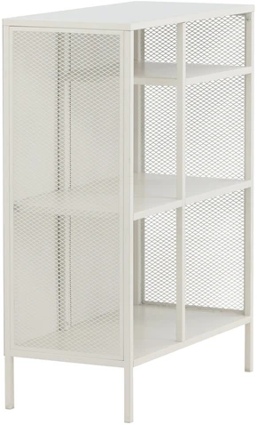Venture Design Knygų lentyna, Misha, 80x40x110 cm, Balta