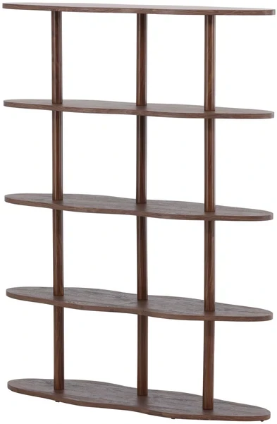 Venture Design Knygų spinta Moln 105x30x140 cm Mocca MDF