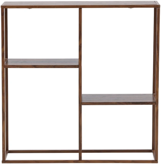 Venture Design Knygų spinta Staal 80x26x81 cm Graikinis riešutas Plienas