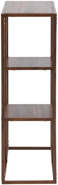 Venture Design Knygų spinta Staal 80x26x81 cm Graikinis riešutas Plienas