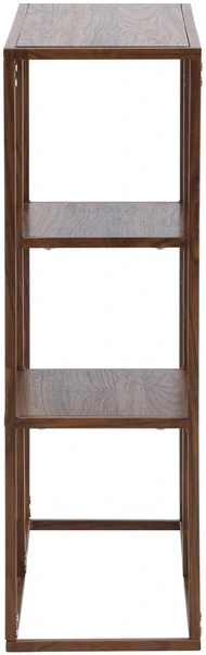 Venture Design Knygų spinta Staal 80x26x81 cm Graikinis riešutas Plienas