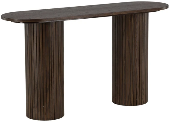 Venture Design Konsolinis stalas, Bianca, 40x130 cm, Mocca