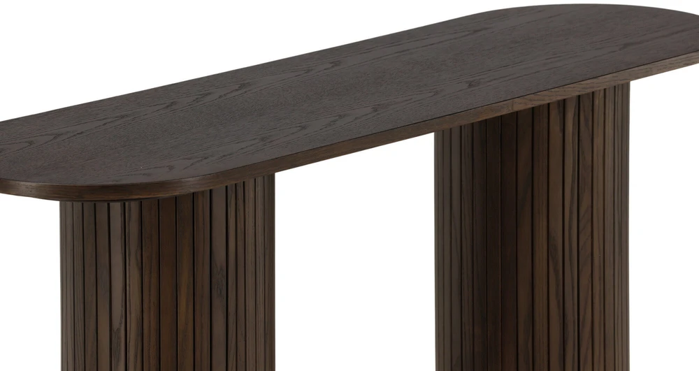 Venture Design Konsolinis stalas, Bianca, 40x130 cm, Mocca