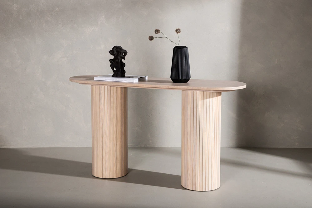 Venture Design Konsolinis stalas, Bianca, 40x130 cm, balintas