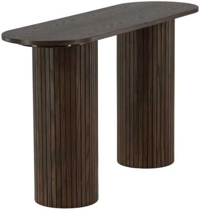 Venture Design Konsolinis stalas, Bianca, 40x130 cm, Mocca