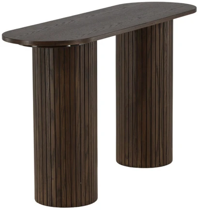 Venture Design Konsolinis stalas, Bianca, 40x130 cm, Mocca