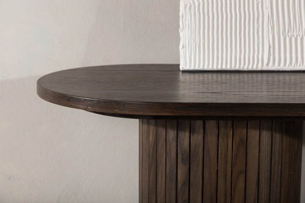 Venture Design Konsolinis stalas, Bianca, 40x130 cm, Mocca