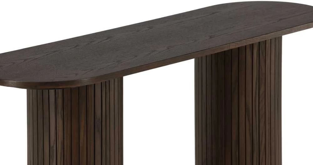 Venture Design Konsolinis stalas, Bianca, 40x130 cm, Mocca