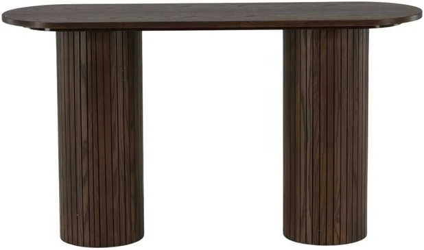 Venture Design Konsolinis stalas, Bianca, 40x130 cm, Mocca