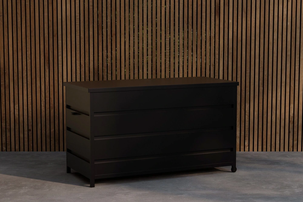 Venture Design Laikymo dėžė, Nisis, juoda, aliuminis
