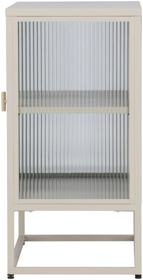 Venture Design Laikymo spintelė Garis smėlio spalvos, stiklas, plienas
