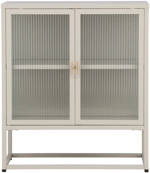 Venture Design Laikymo spintelė Garis smėlio spalvos, stiklas, plienas