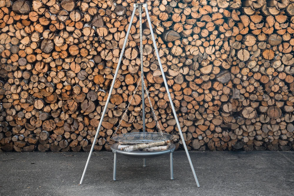 Venture Design Lauko krosnis/grilis, Ukunda, sidabrinė