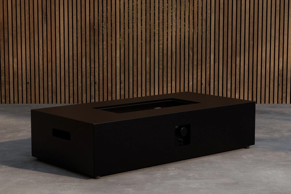 Venture Design Lauko židinys, Kea, 137x69x31 cm, juodas