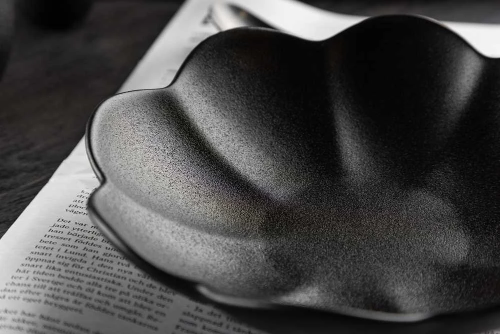Venture Design Lėkštė, Wabi Sabi, 2 vnt., 21 cm, Juoda