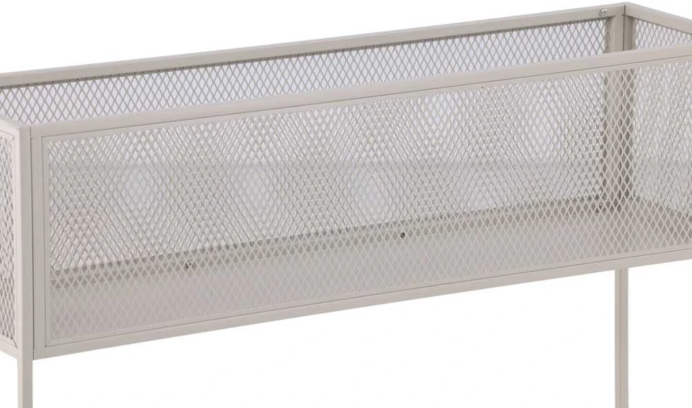 Venture Design lentyna, Netz Flower, 30x80x110 cm, kreminė spalva