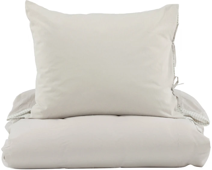 Venture Design Venture Home Rinkinys pościeli Jenna, 200x150 cm, medvilnė, smėlio Lumarko!