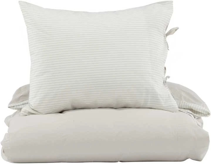 Venture Design Venture Home Rinkinys pościeli Jenna, 200x150 cm, medvilnė, smėlio Lumarko!