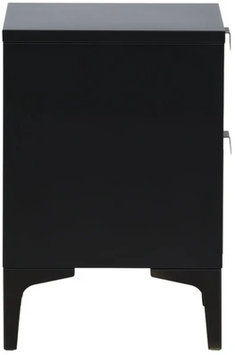 Venture Design Ložimo stalas, Piring 2 stalčiai, 45x59 cm, Juoda