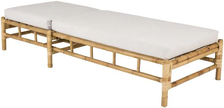 Venture Design Miego kėdė iš laikančio bambuko, 210x80 cm, pilka