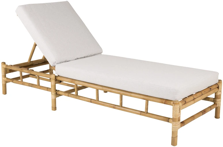 Venture Design Miego kėdė iš laikančio bambuko, 210x80 cm, pilka