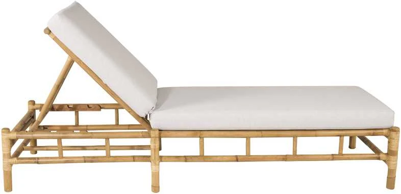 Venture Design Miego kėdė iš laikančio bambuko, 210x80 cm, pilka