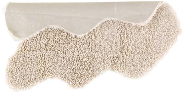 Venture Design Minkštas Katy poliesterio žaisliukas, 90x60 cm, Balta